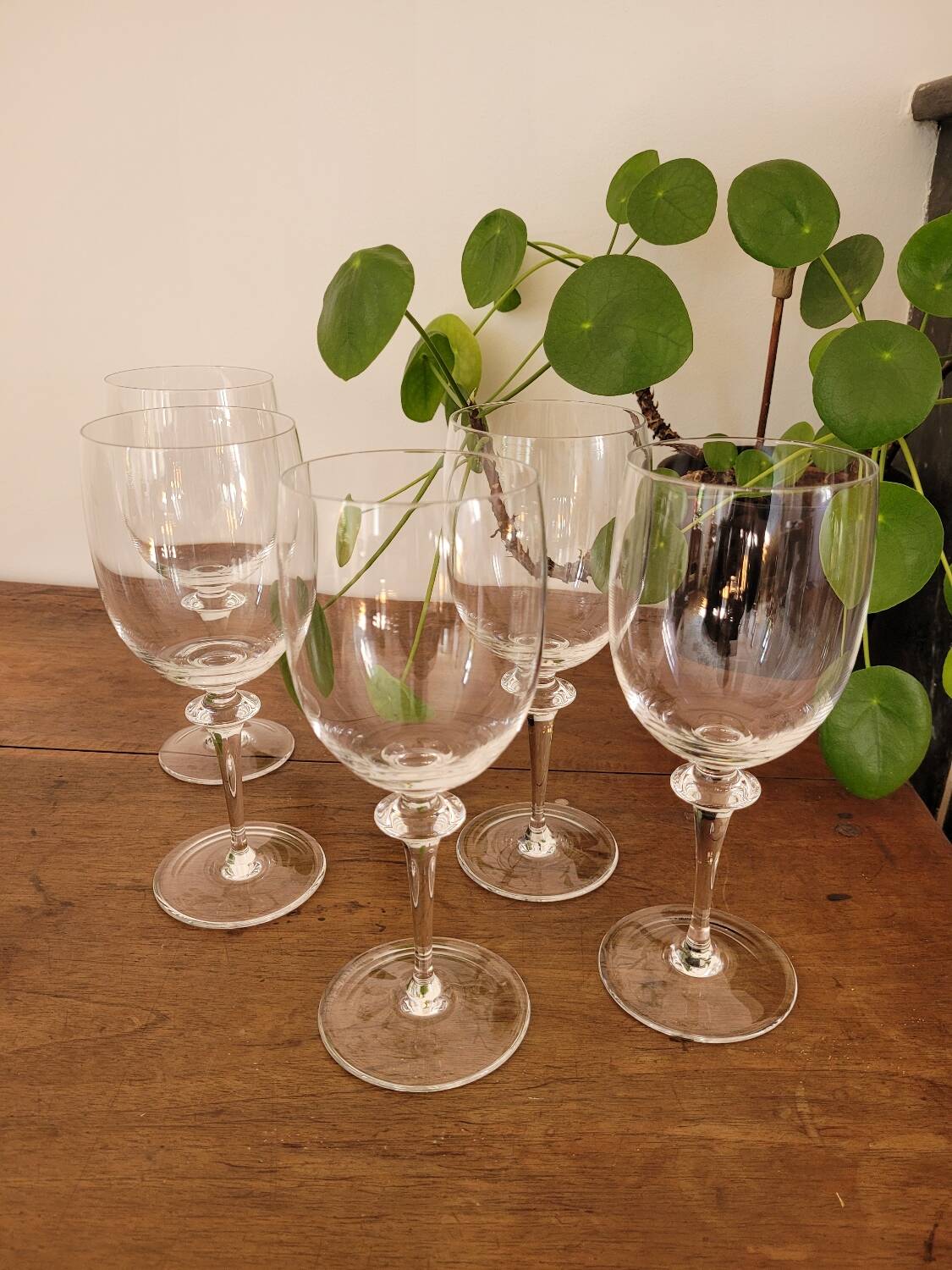 Set of 5 Royales de Champagne wine glasses