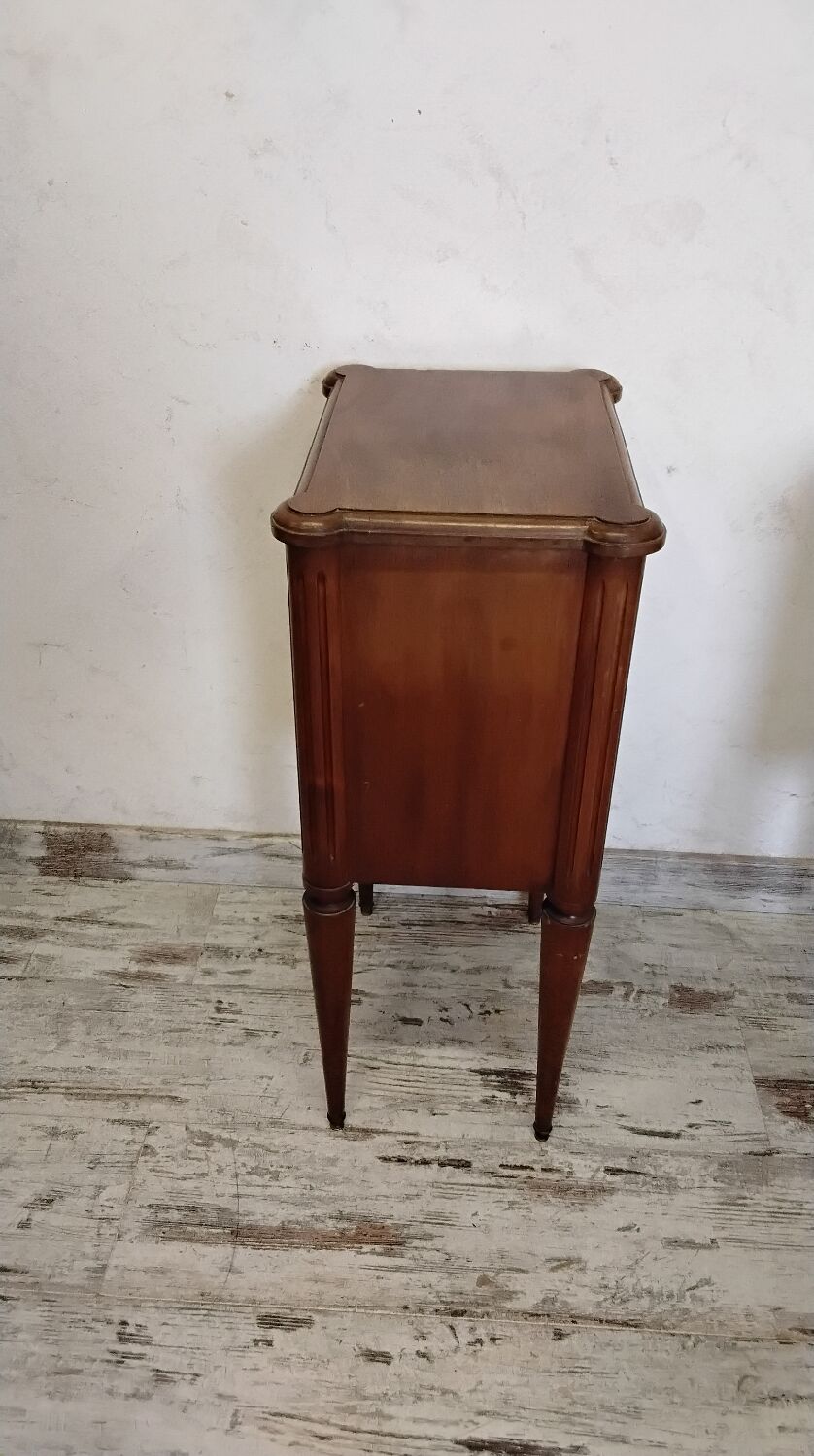 Pair of antique bedside tables