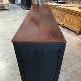 Large patinated workshop furniture