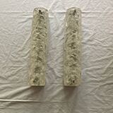 Pair of German Murano glass wall lights from the 70s