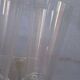 Serie 5 verres Daum cristal filigrané