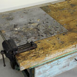 Old solid wood workbench 40/50