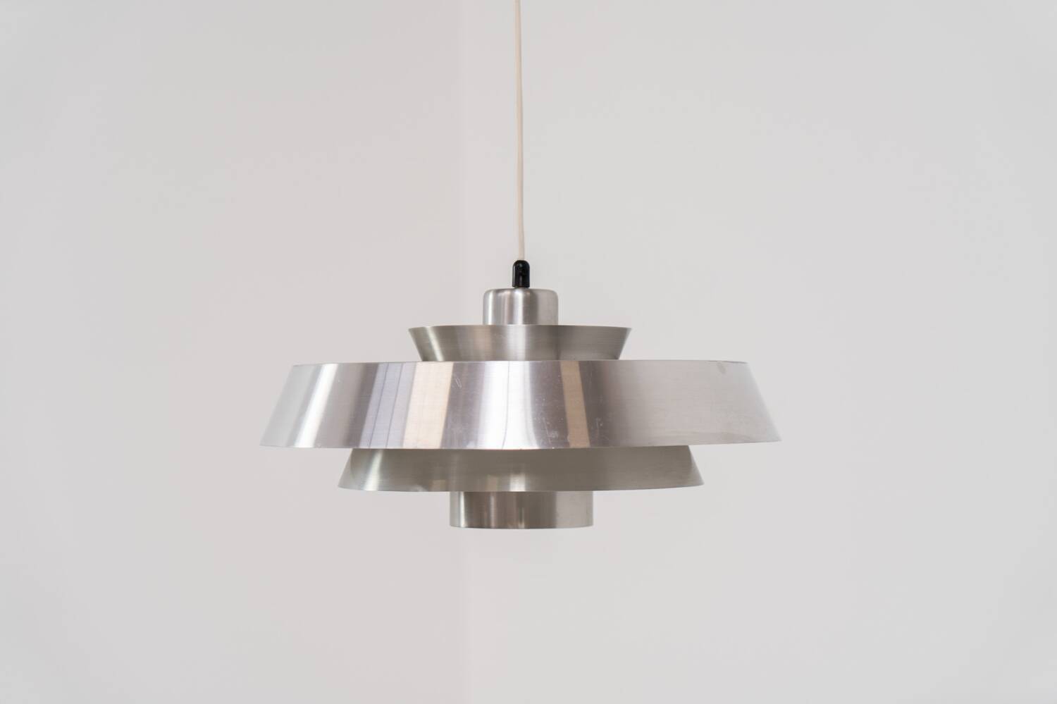 “Nova” pendant light by Jo Hammerborg for Fog & Mørup (Denmark, 1960s).