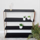 Metal string shelf