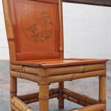 Vintage bamboo chair