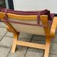 Vintage Swedish Bent Wood Lounge Chair