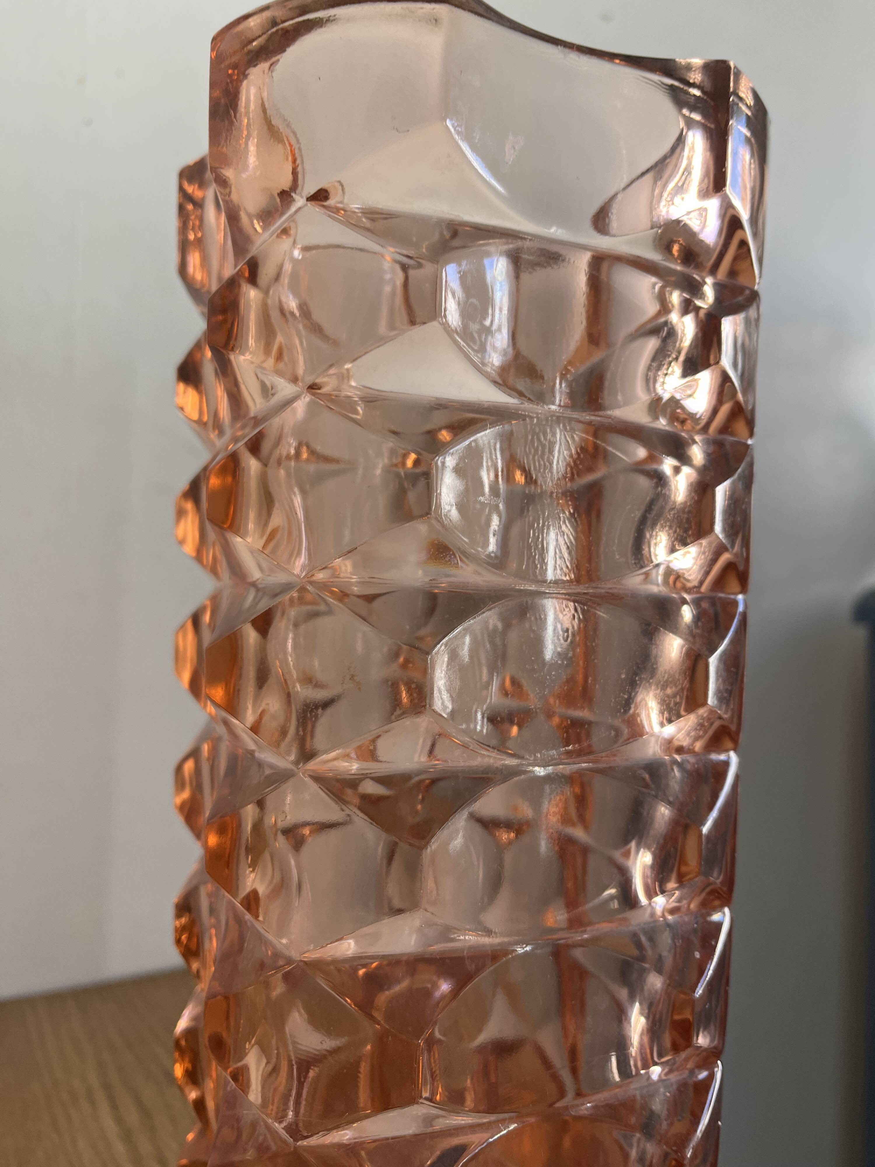 Duo of Windsor Luminarc vases