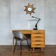 Vintage scandinavian office 1950 made in swiss compass feet