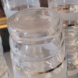 Set de 8 verres à eau 50's