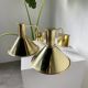 Pair of Hovik Lys brass wall lights Jonas Hidle Denmark