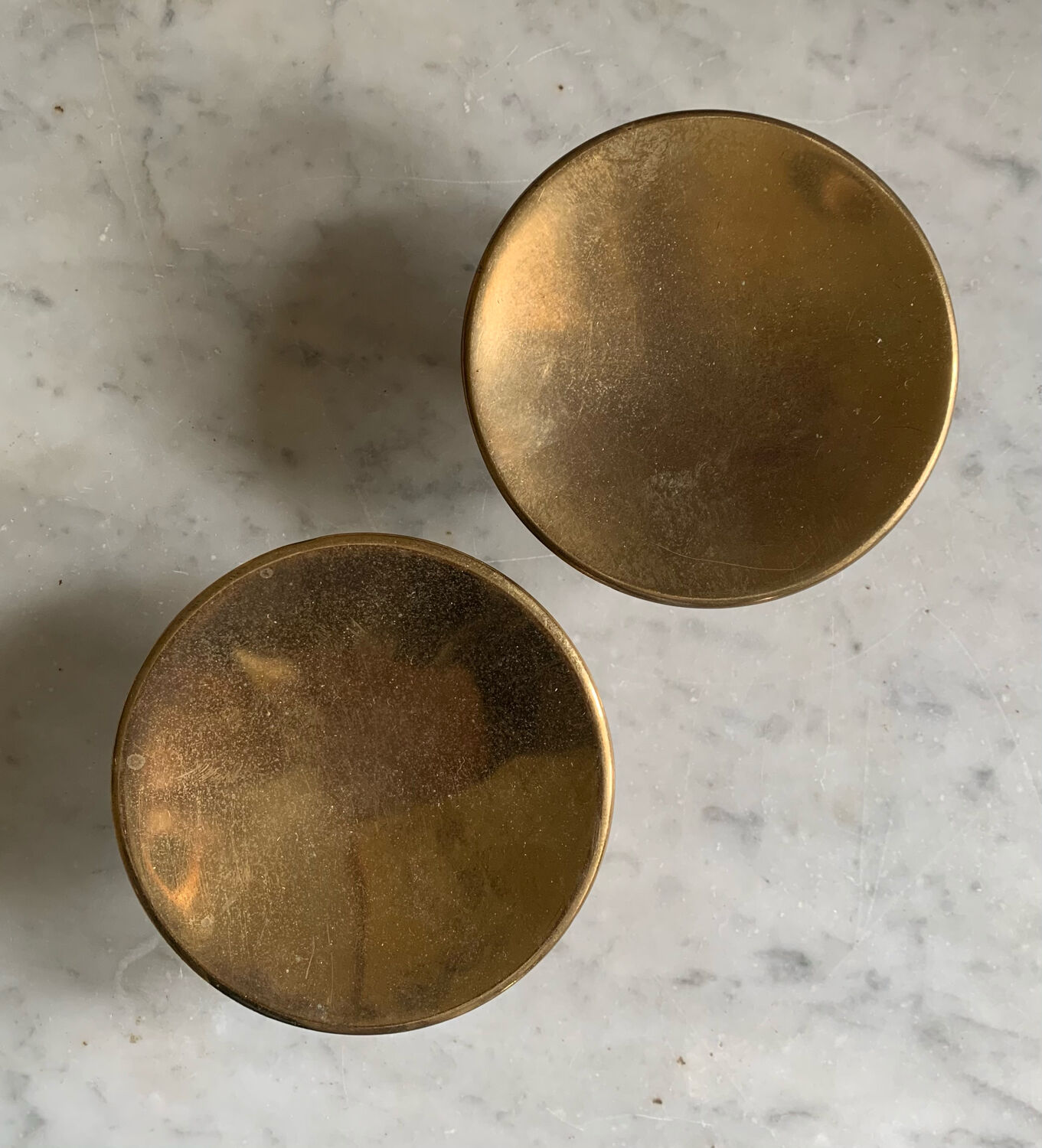 Antique entrance door handles