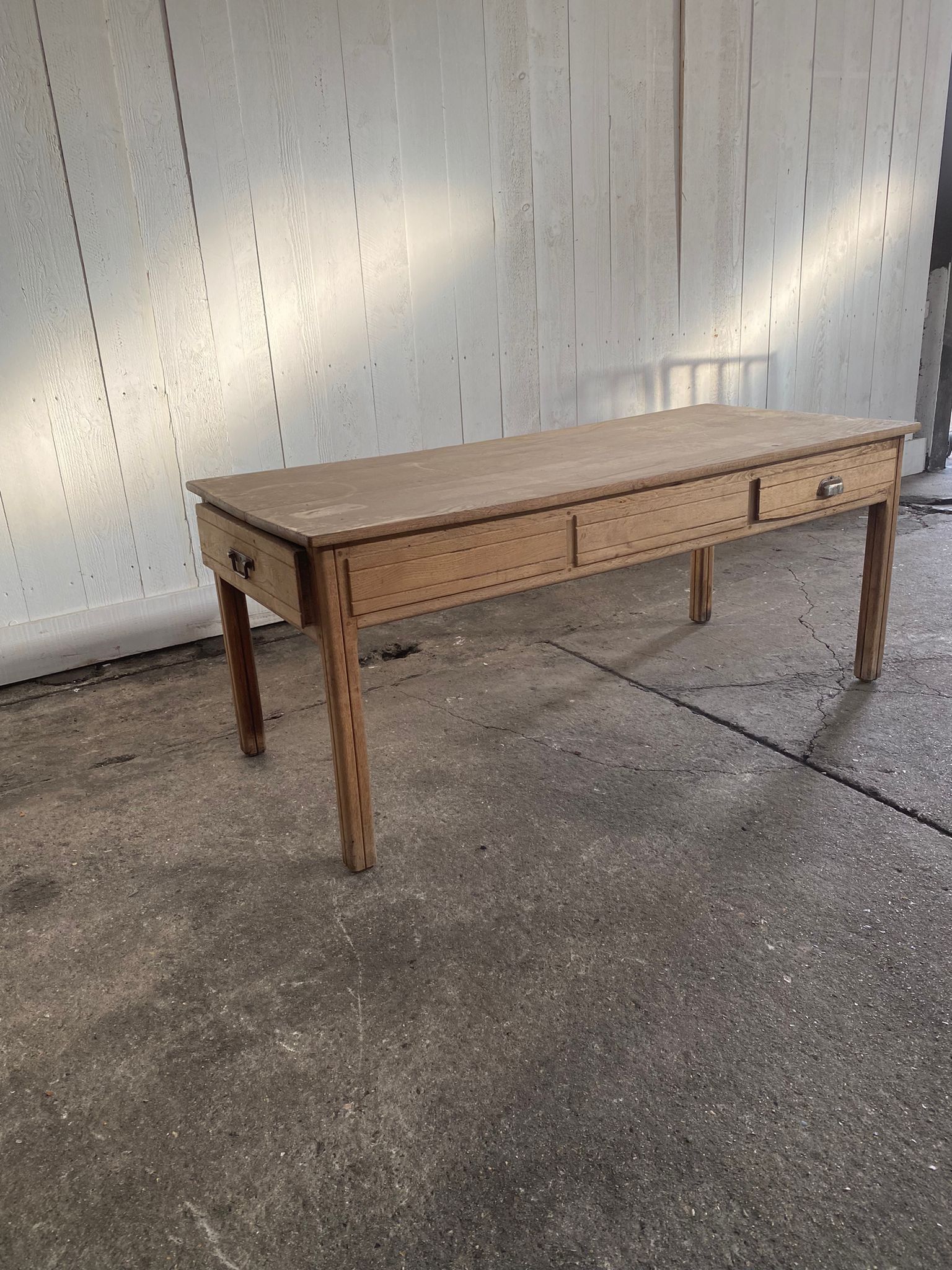 Oak craft table