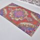 Tapis vintage noué à la main Oushak sku2586