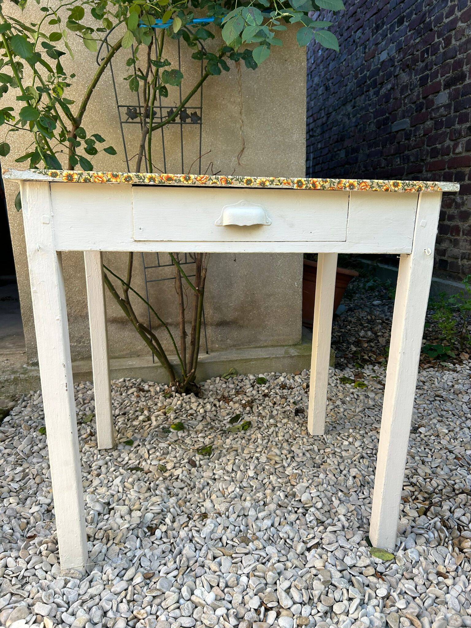 Vintage wooden table