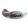 Duck-shaped foie gras dish, Sologne porcelain