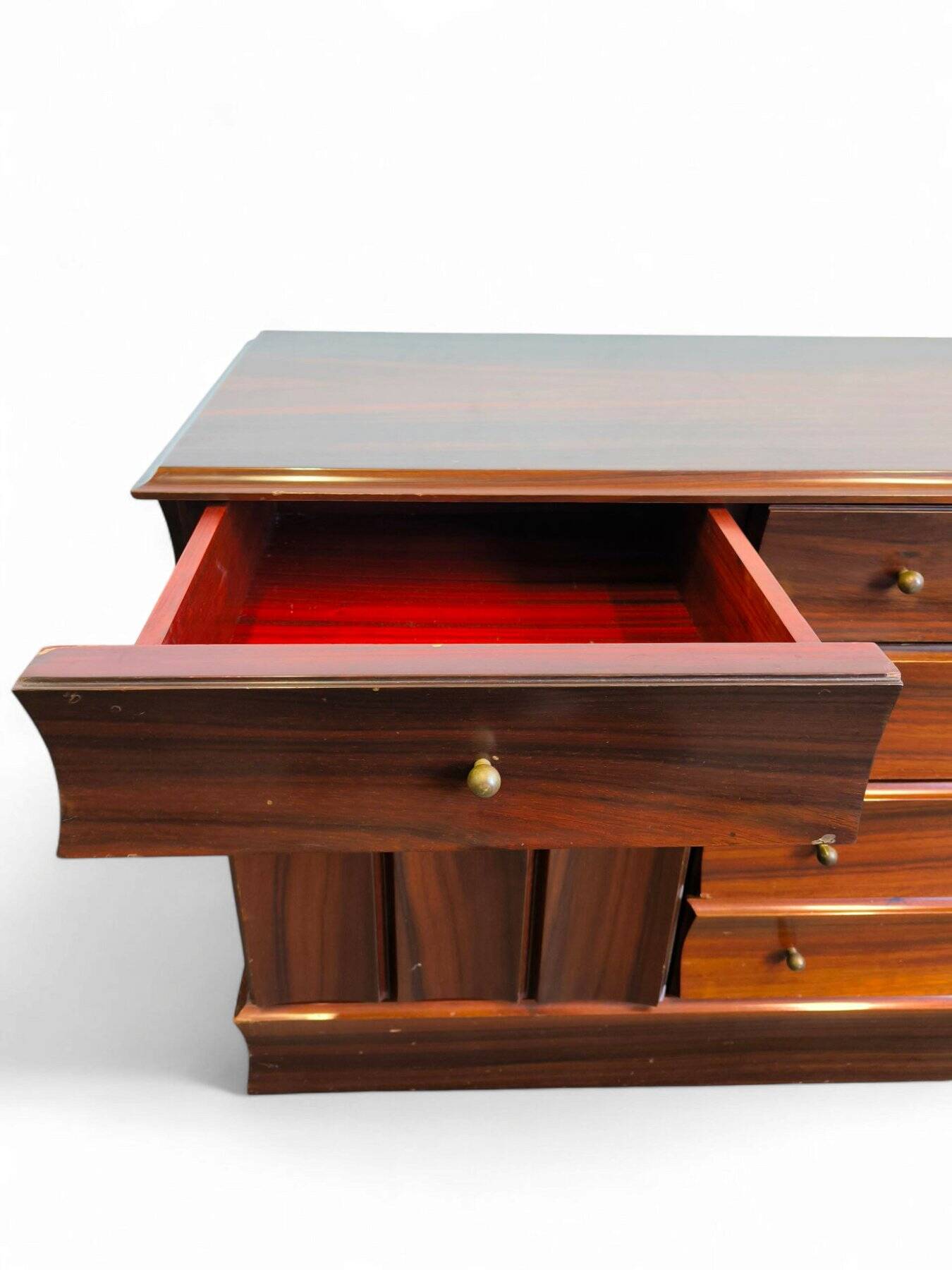 Luciano Frigerio Credenza "Tartaro" in Padouk