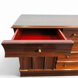 Luciano Frigerio Credenza "Tartaro" in Padouk