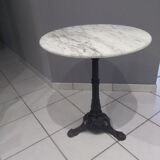 Table of Parisian bistro marble from 1960