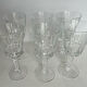 6 wine glasses