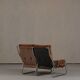 Mid-century armchair and sofa set by Gillis Lundgren Ikea Sweden 1970s