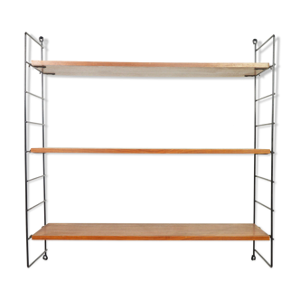 Étagère modulaire par K. et N. Strinning, String, Suède, années 1960