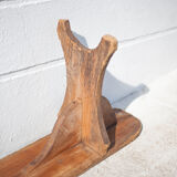 Old wood farmhouse bench, old bench, table bench, interior decoration, farmhouse, countryside