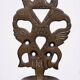 Pair Large Antique Bronze Shabbat Candelabra Germany