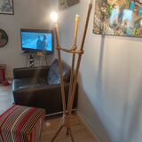 Rope floor lamp