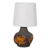 Lampe de table en céramique Løvemose, Danemark, années 1960.