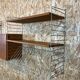 60's 70's oak string shelf module by Kajsa & Nils "Nisse" Strinning Sweden