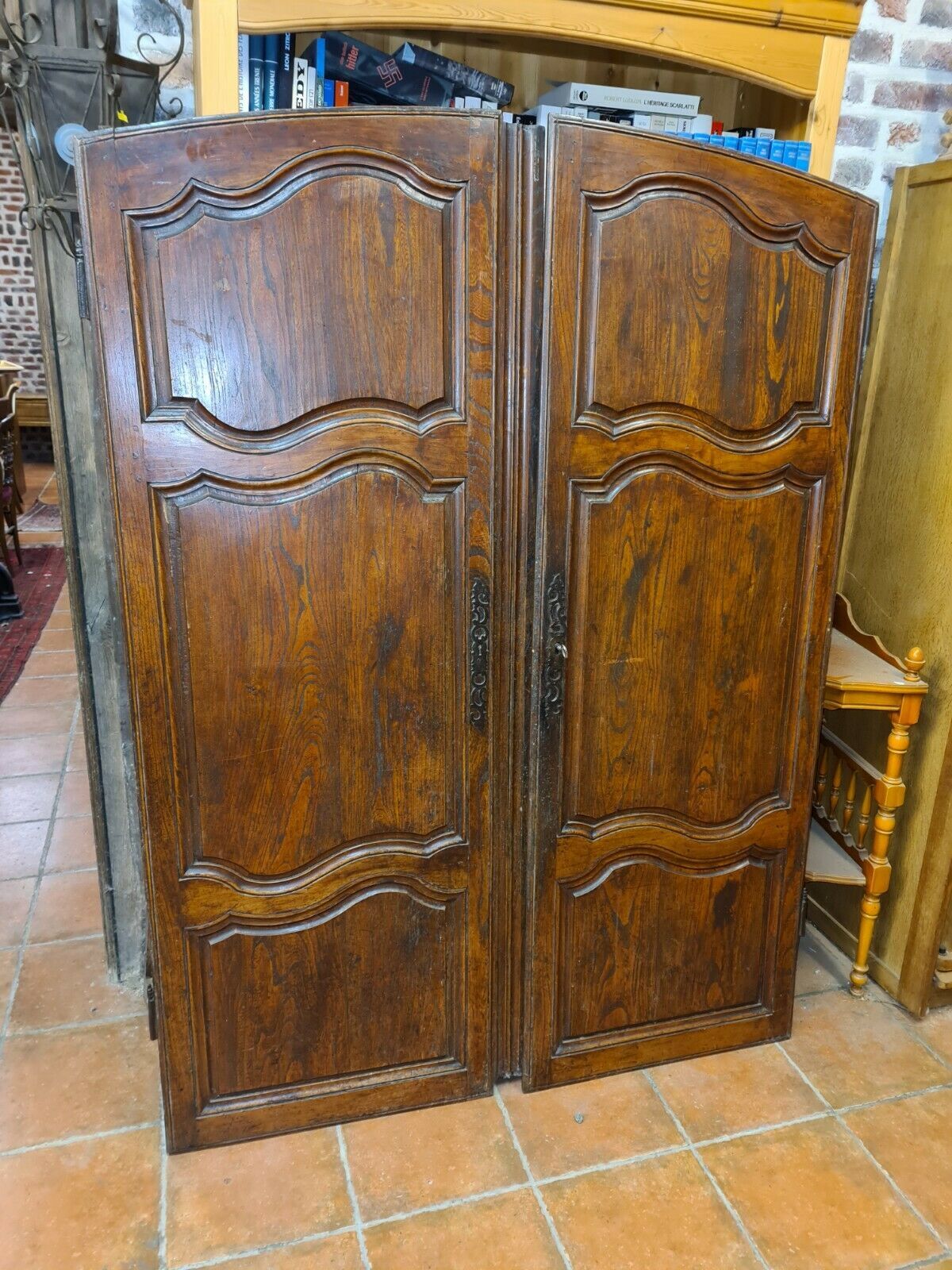 Oak closet doors