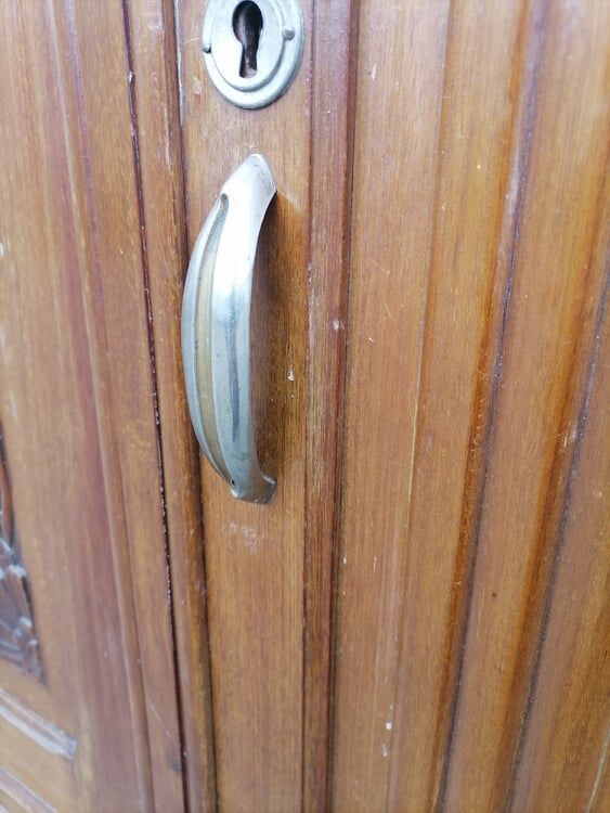 Old furniture bahut buffet mahogany art deco