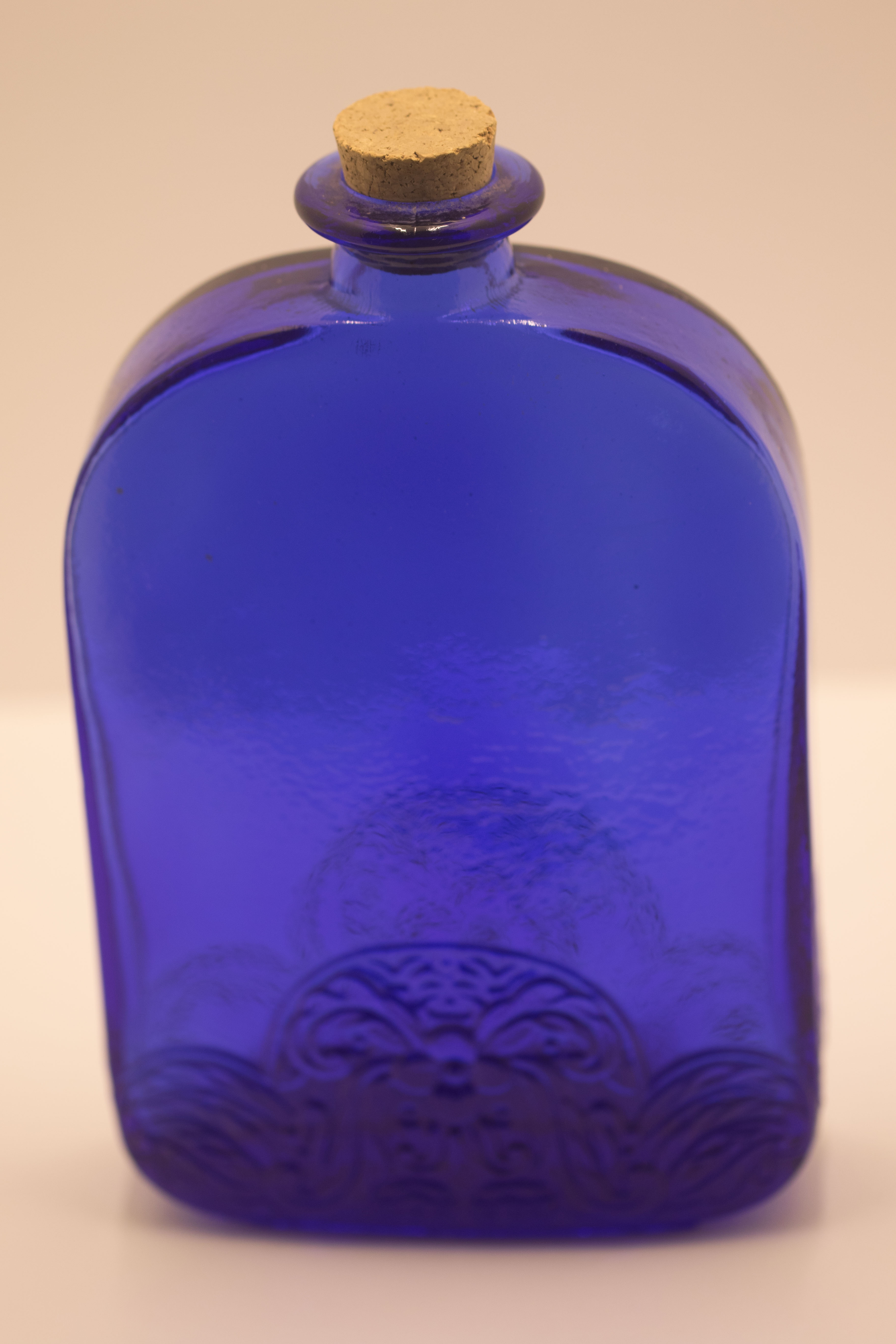 Cobalt blue bottle art deco Strip