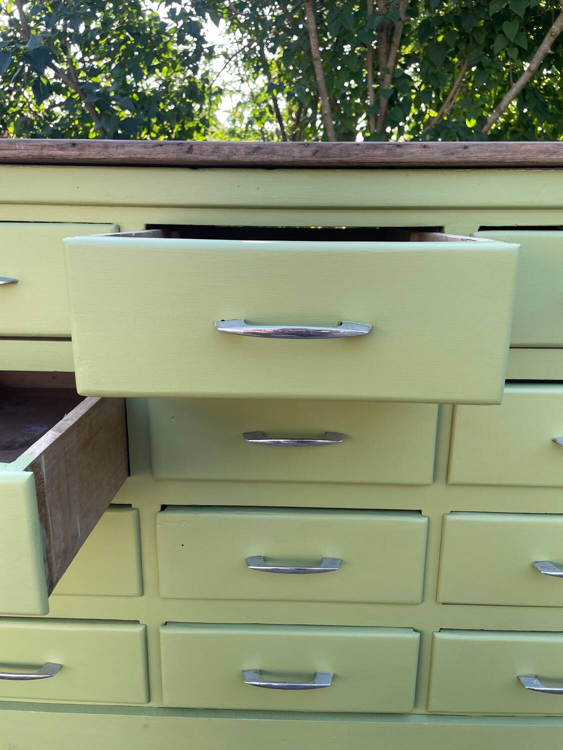 20-drawer craft cabinet