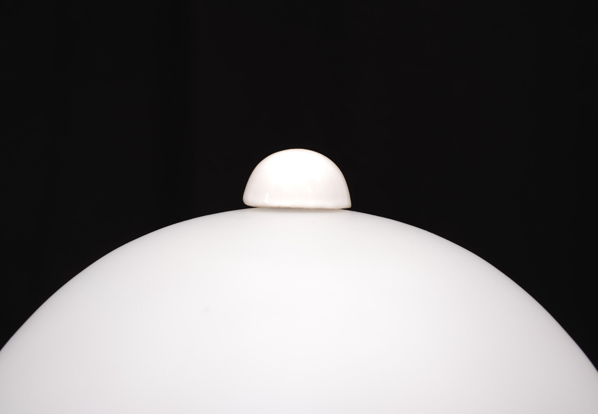 Lampe de table coussins en céramique globe 1970s italie