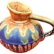 Art Nouveau Ceramist Gilbert Méténier (1876-1957) Jug "blue from Gannat"