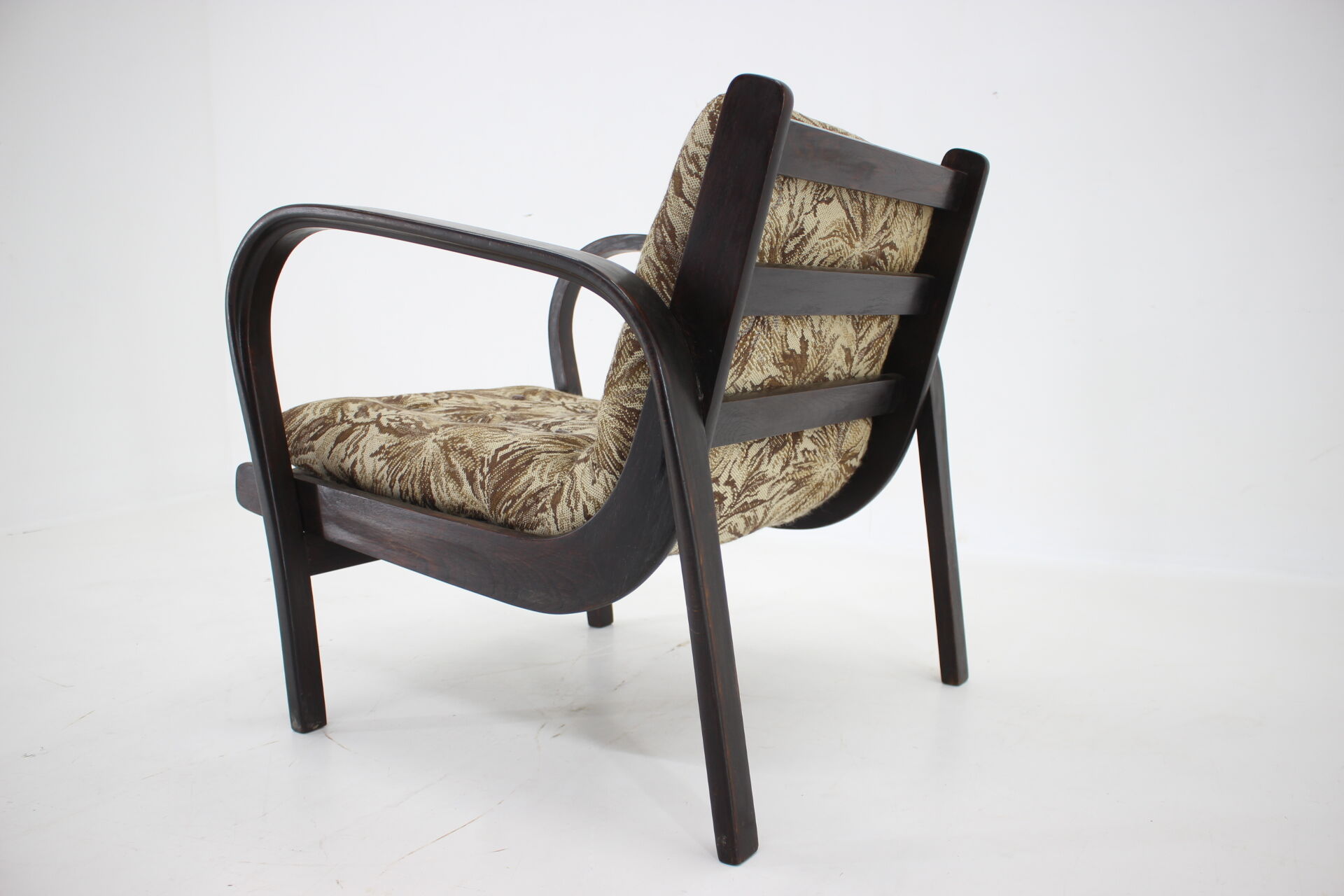 1960s Karel Koželka & Antonín Kropáček Bentwood Armchair