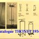 Bauhaus coat rack, Guillot 1930 for Thonet