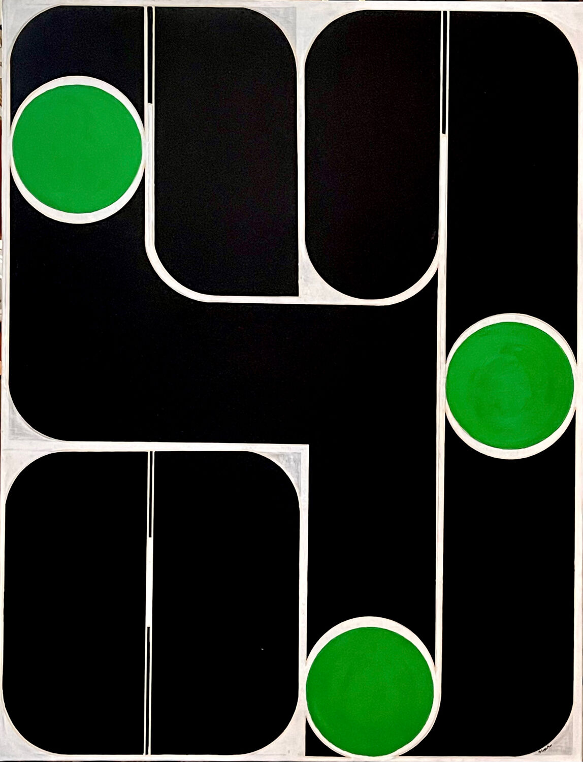 Tableau signé Olisch