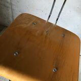 Pair of high workshop chairs