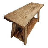 Old workbench work table bathroom furniture side table 55 x 137 cm