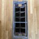 Wooden bottle holder