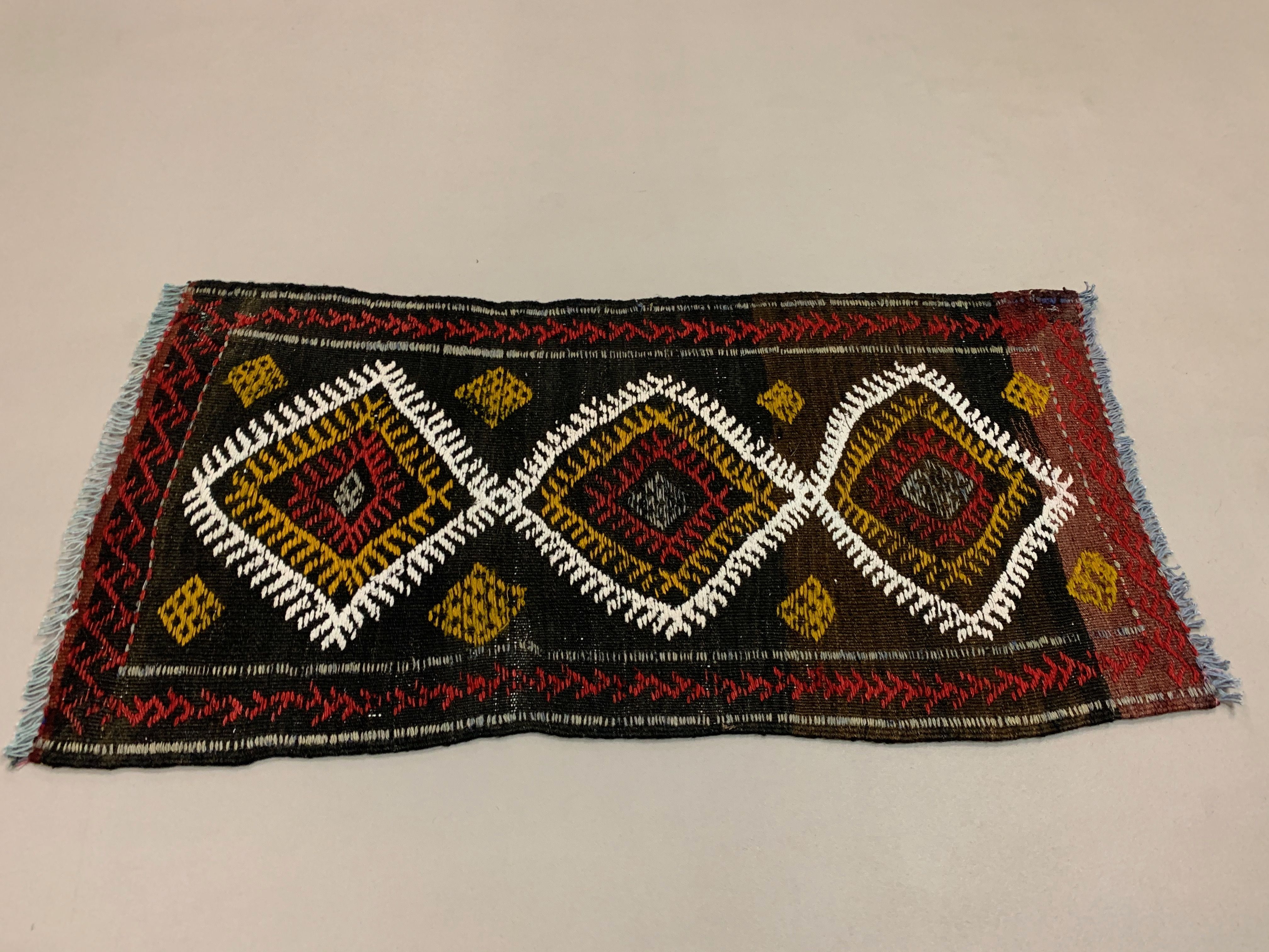 Turkish kilim runner 100x48 cm