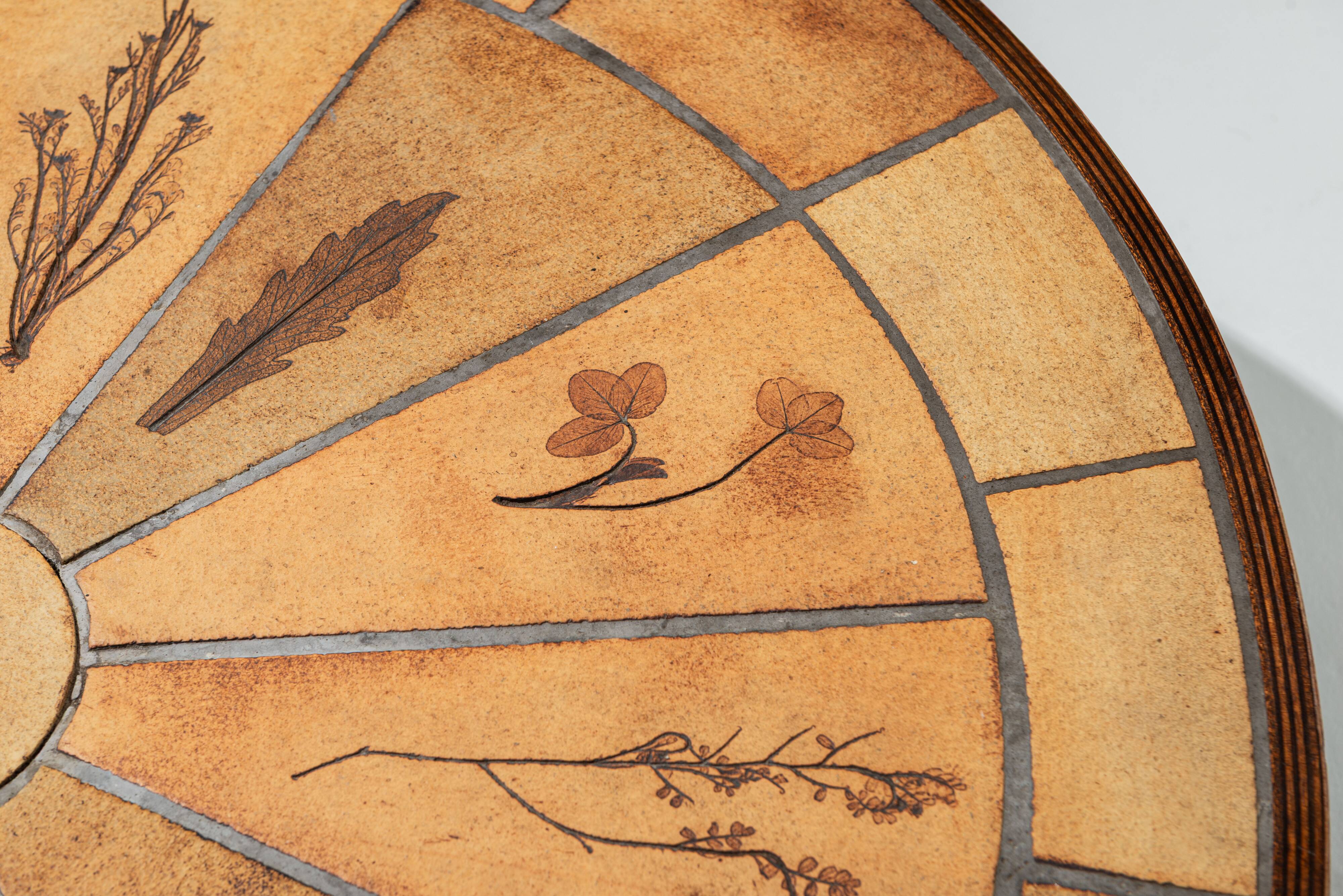 ‘Les Herbiers’ coffee table by Roger Capron