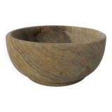 Turned wooden bowl folk art