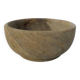 Turned wooden bowl folk art