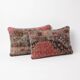 Set of 2 vintage Turkish cushion covers 41x61 cm