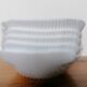5 coupelles coquillage en opaline arcopal