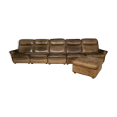 Canapé vintage elements avec hocker et fauteuil assortis