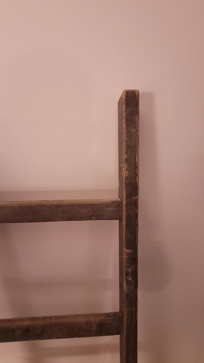 Wooden ladder